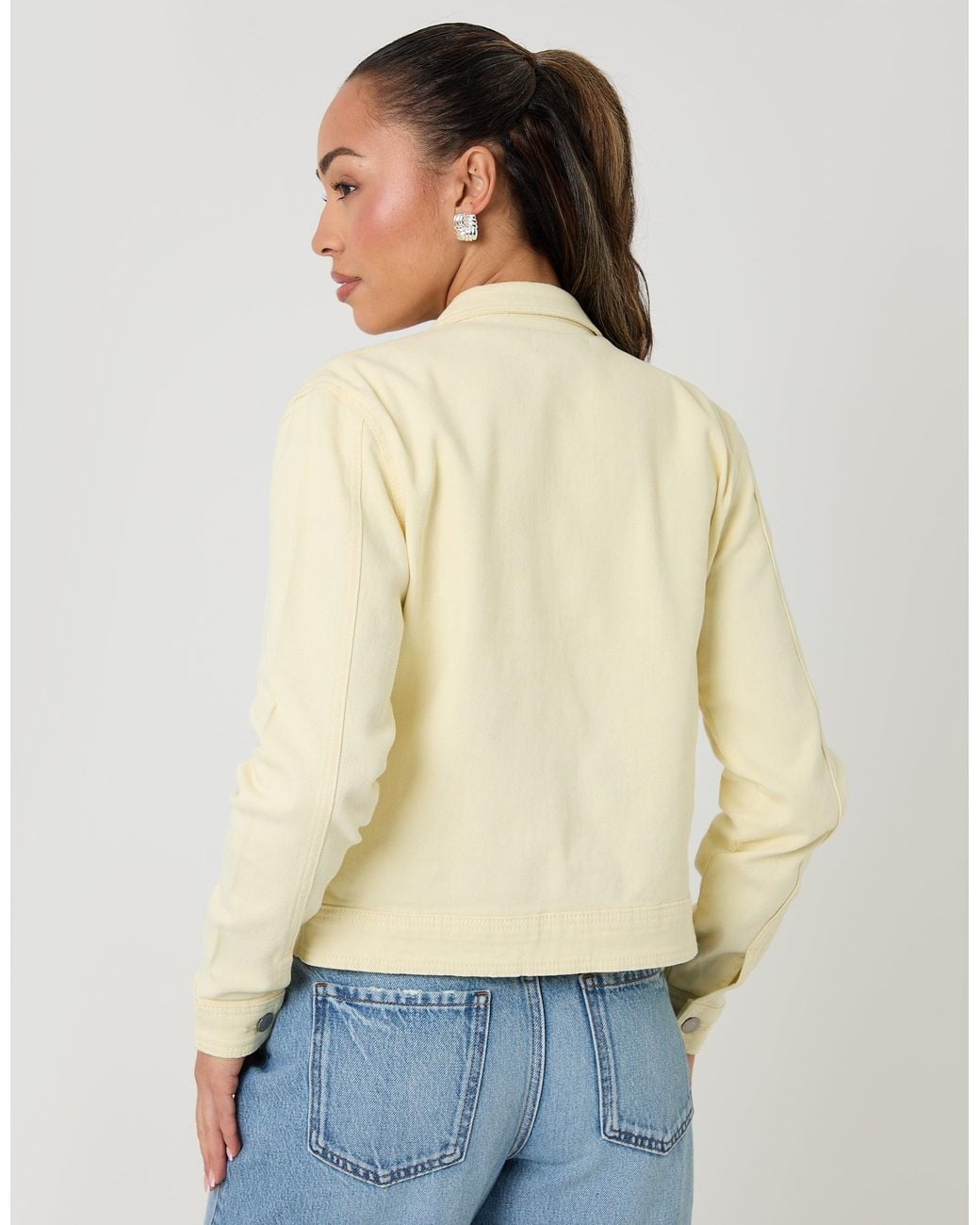 Threadbare Natural Stretch Denim Jacket