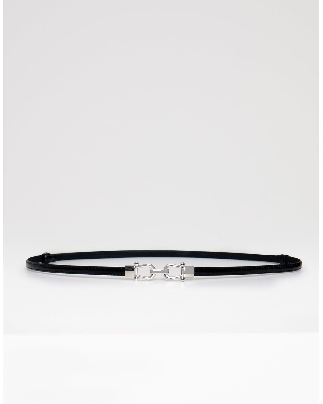 Threadbare Natural Faux Leather Belt With Horsebit Buckle
