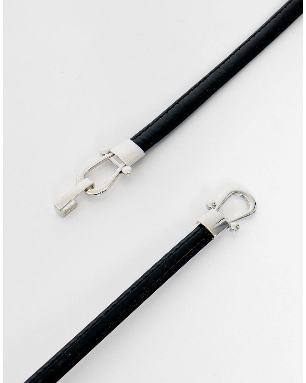 Threadbare Natural Faux Leather Belt With Horsebit Buckle