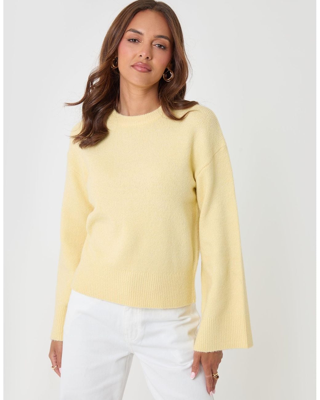 Threadbare Multicolor Relaxed Fit Crew Neck Jumper