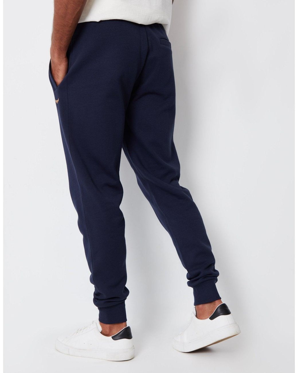 Threadbare Blue Regular Fit Joggers for men