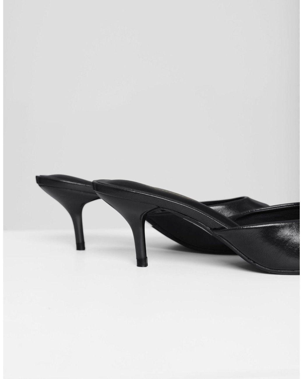 Threadbare Natural Open Toe Kitten Heels