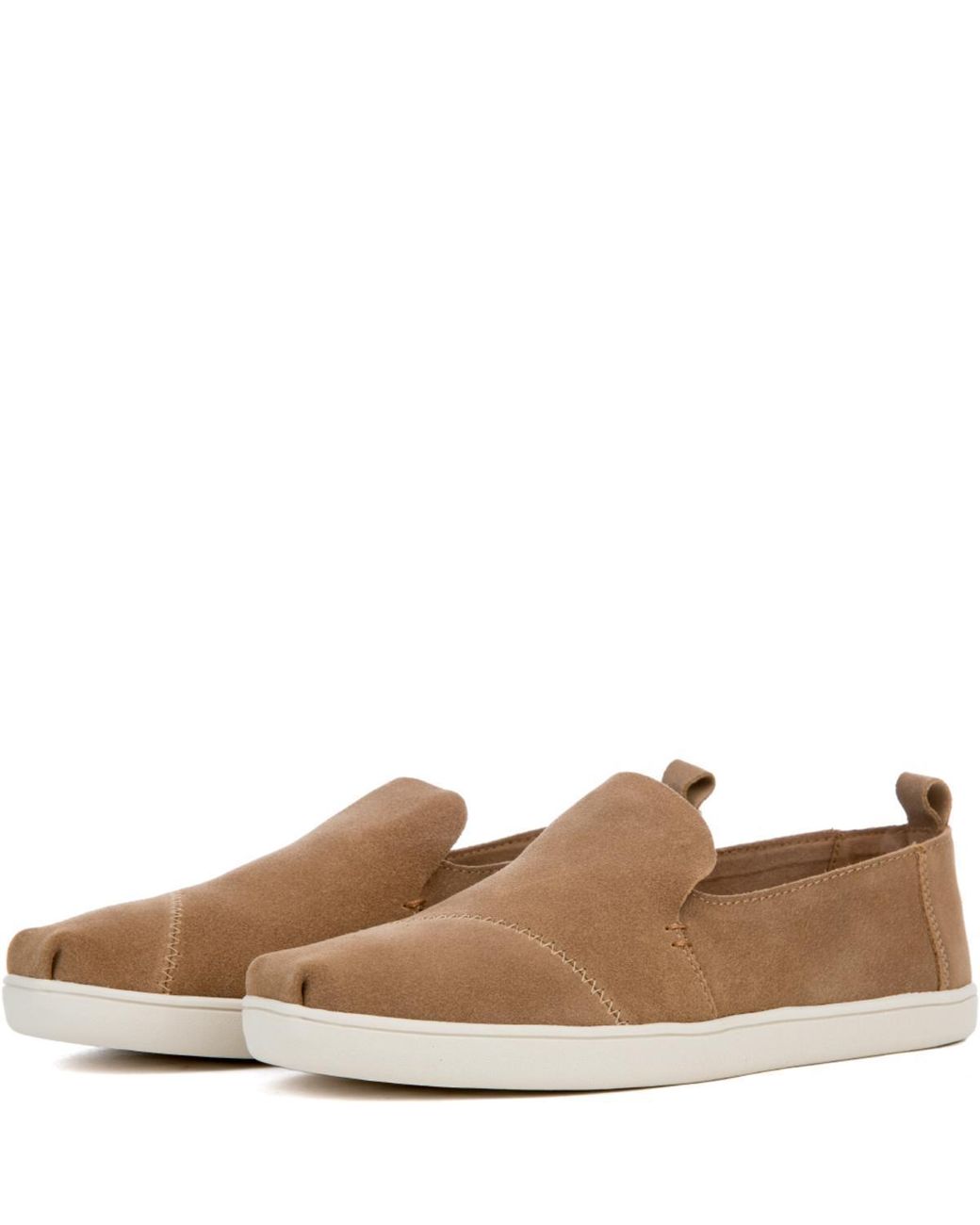 toms suede flats