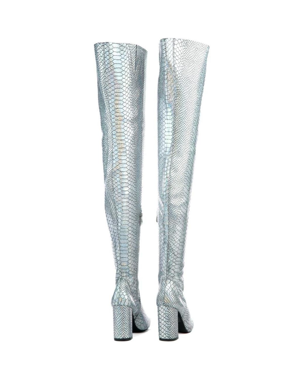 cape robbin silver boots
