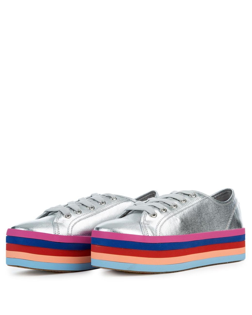 plateau sneaker rainbow