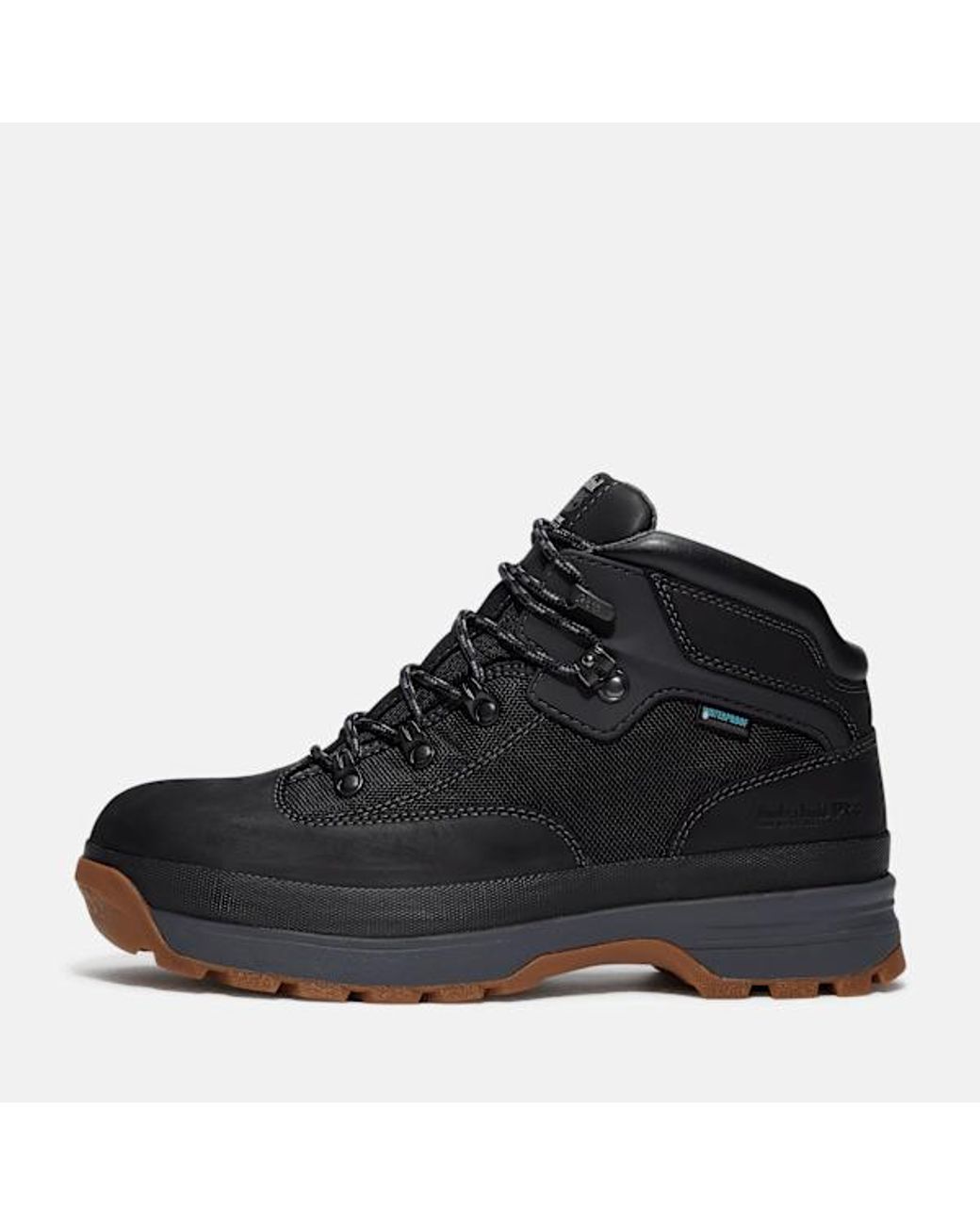 Timberland Black Pro Euro Hiker Xt Waterproof Mid Boot For for men