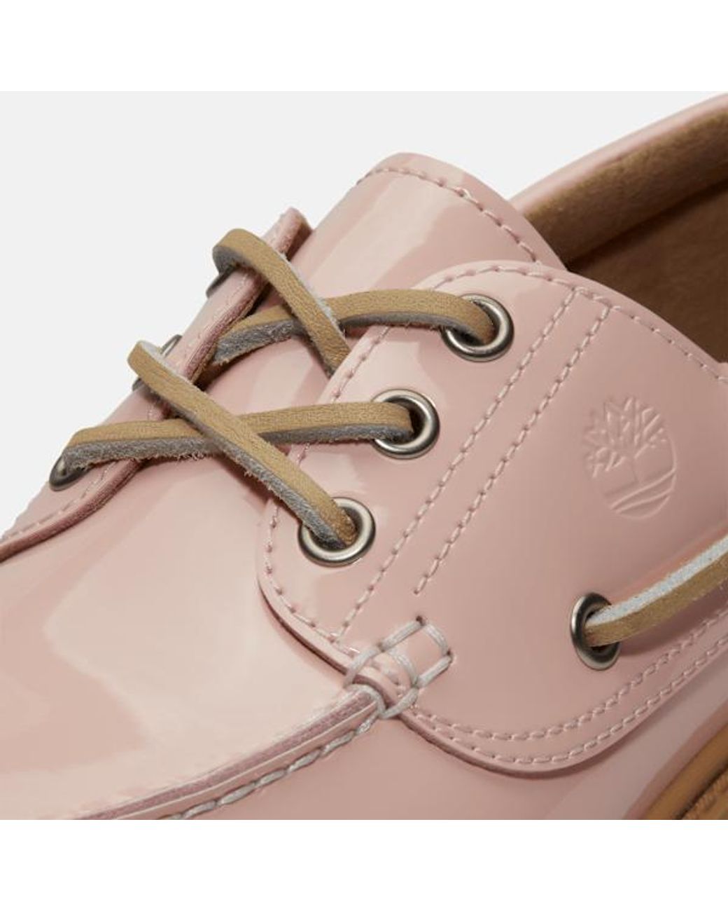 Timberland Brown Stone Street Platform Boat Shoe For
