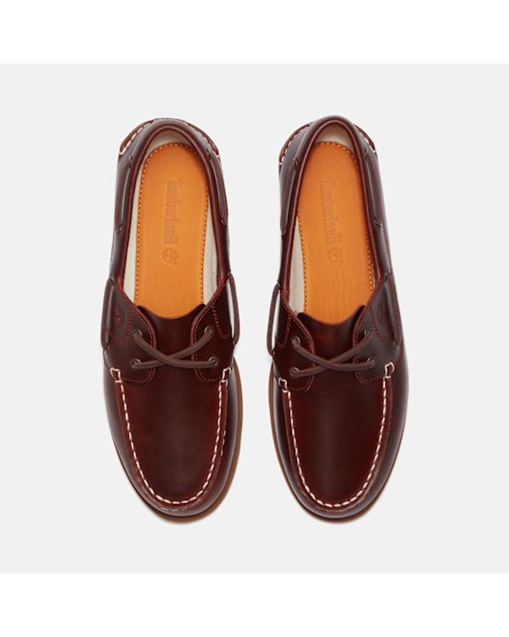 Timberland Red Classic Boat Shoe For
