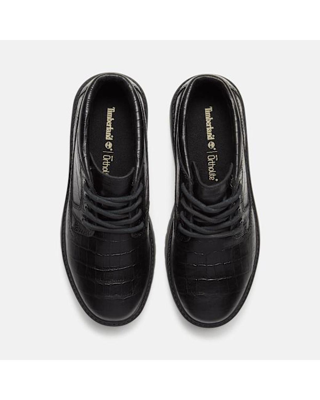 Timberland Black Stone Street Platform Mid Boot For