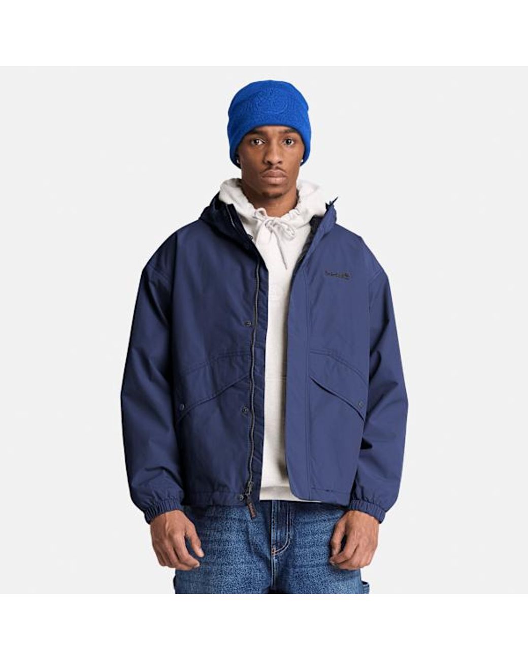 Timberland Blue Weatherline Waterproof Shell Jacket For for men