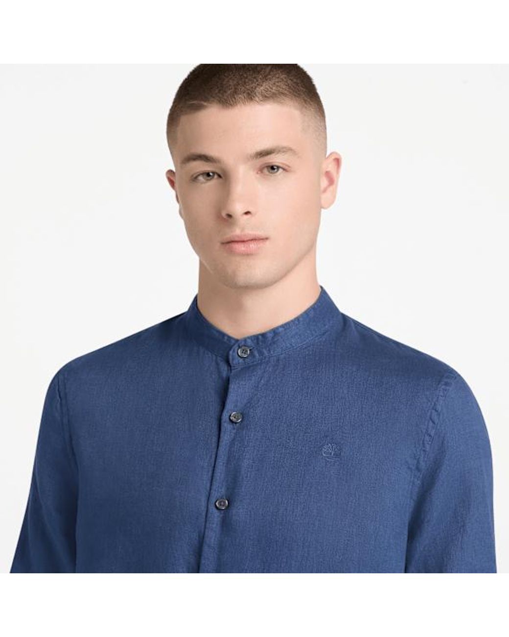Timberland Blue Mill Brook Linen Shirt For for men