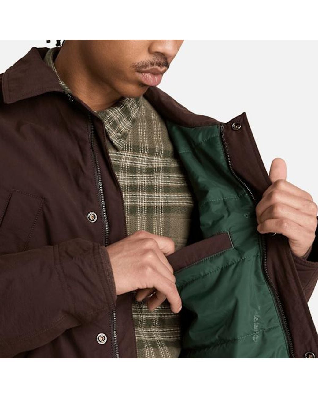Timberland Brown Wenham Insulated Field Coat For for men