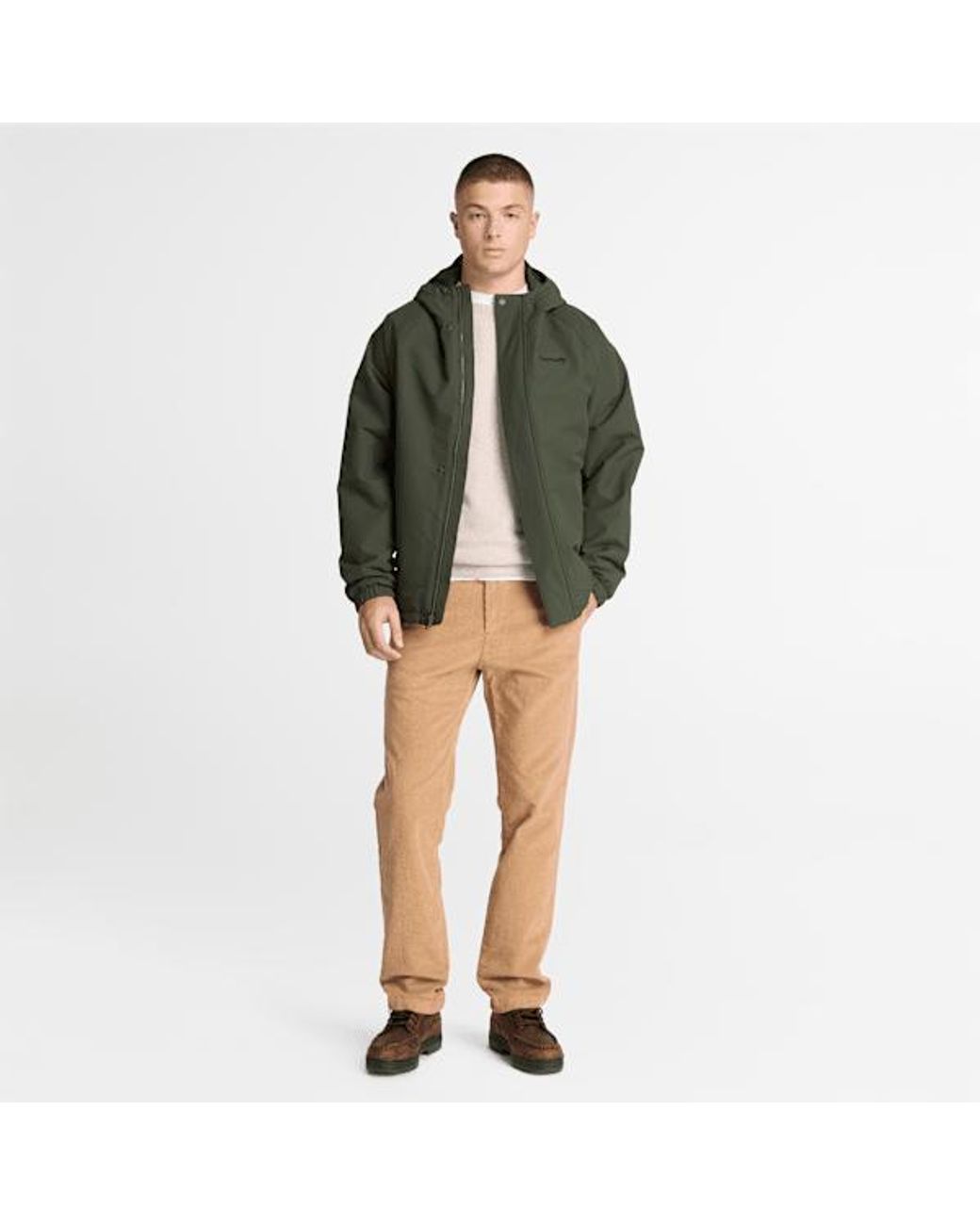 Timberland White Cohas Brook Merino Crewneck Jumper For for men