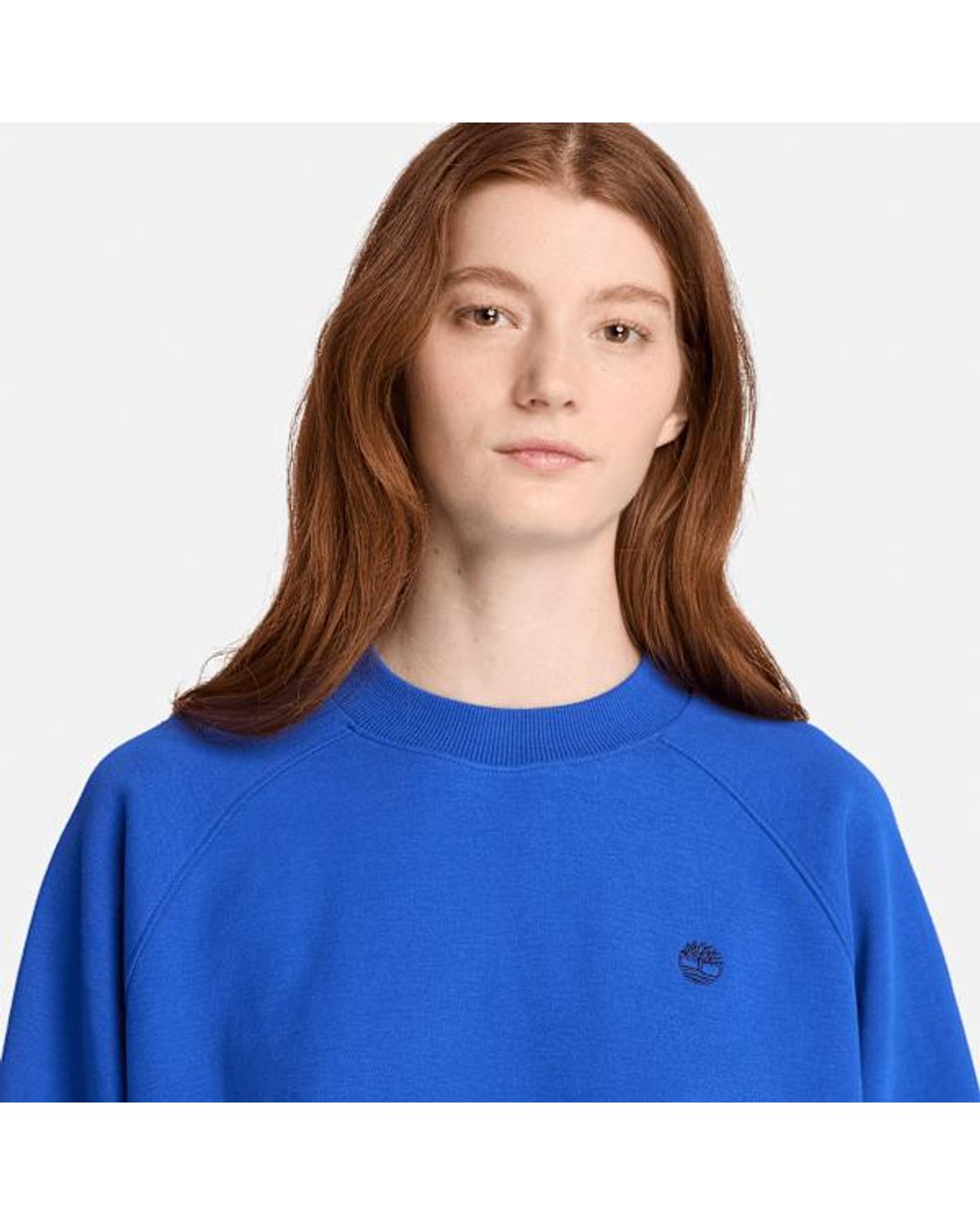 Timberland Blue Crafted Crew Sweatshirt For