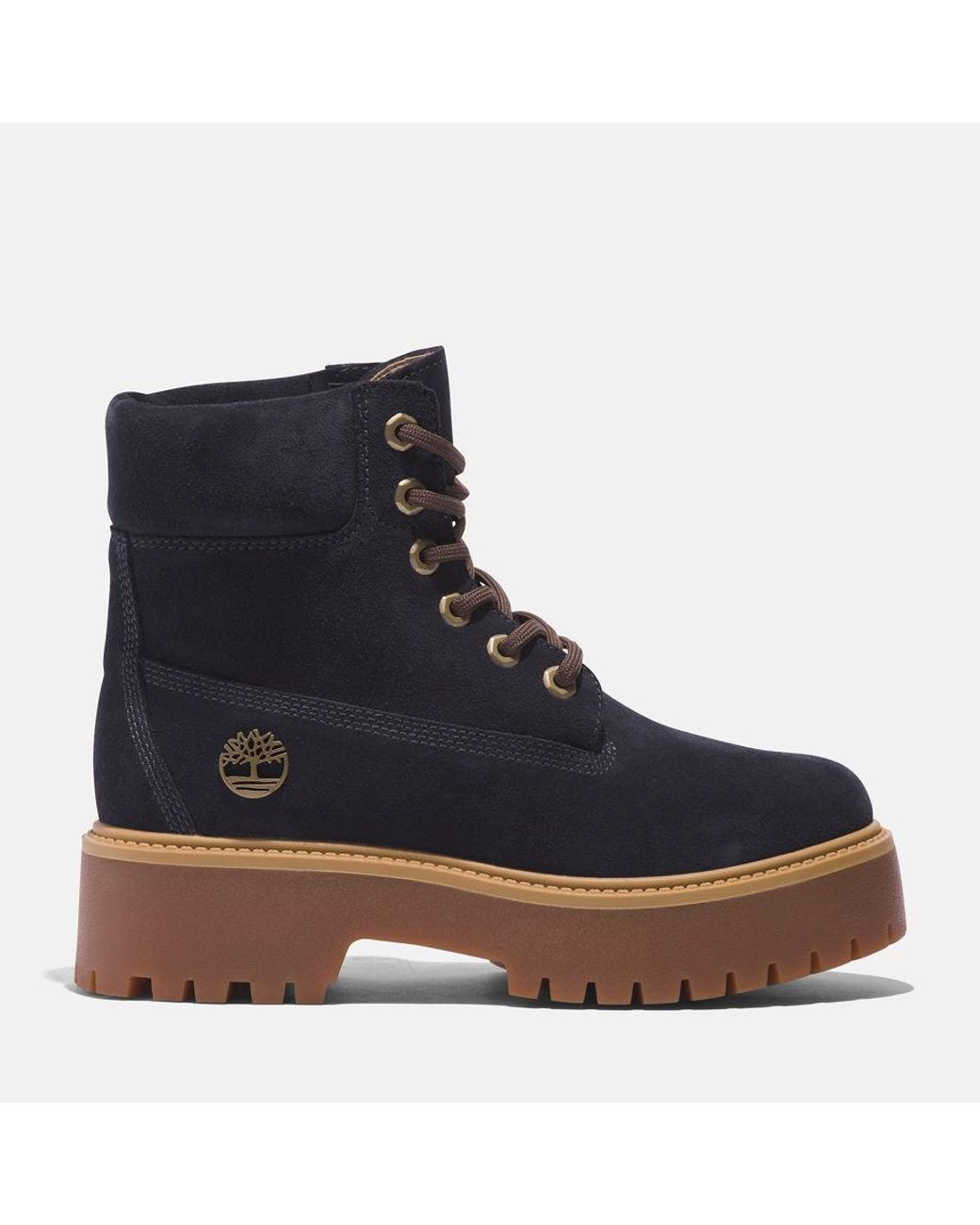 Timberland Heritage Stone Street 6 Inch Boot in Blue | Lyst UK