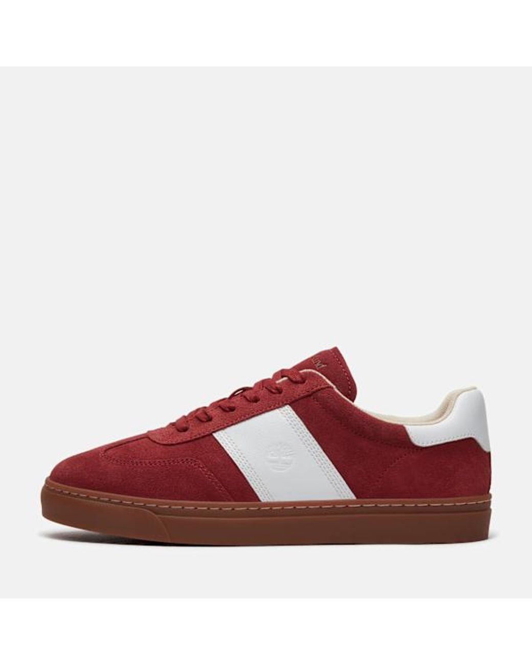 Timberland Red All Gender Lisbon Street Trainer