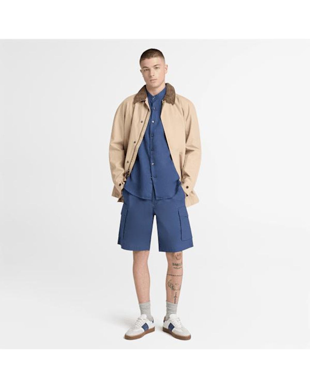 Timberland Blue Mill Brook Linen Shirt For for men