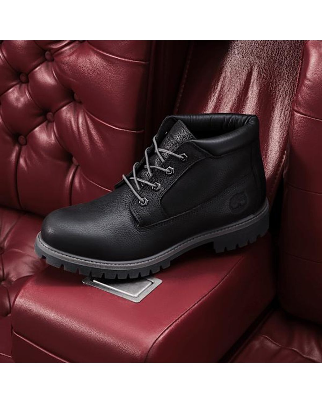 Timberland Black Road Trip Premium Waterproof Chukka Boot For for men
