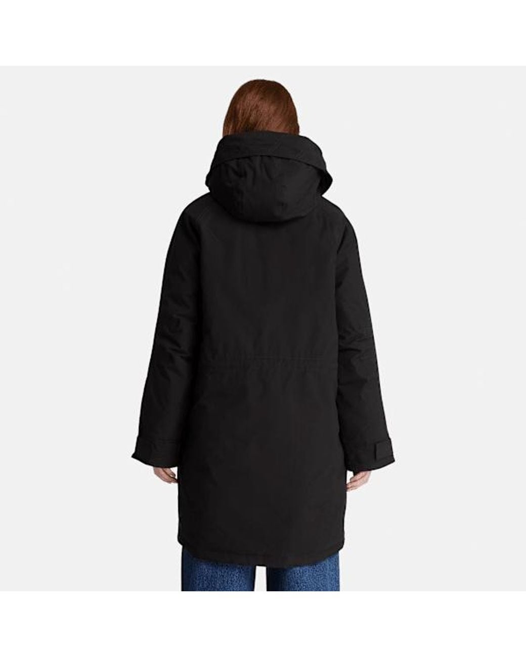 Timberland Black Waterproof Insulated Winter Parka For
