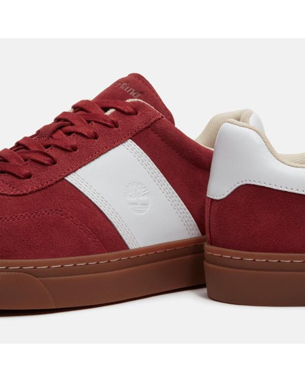 Timberland Red Lisbon Street Trainer For for men