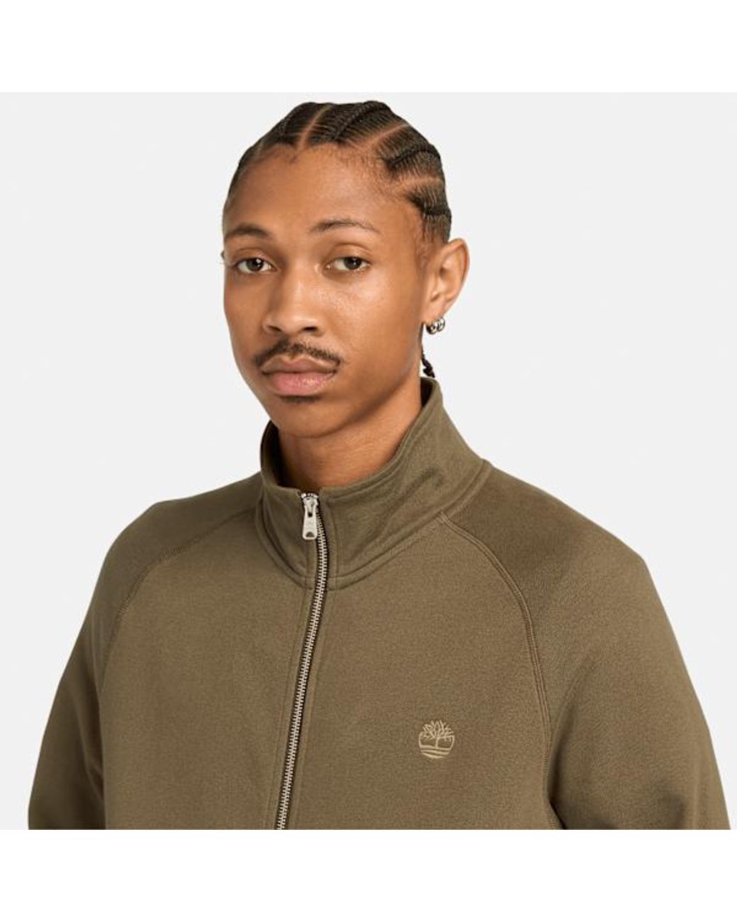 Timberland Green Exeter River Full Zip Sweatshirt For for men