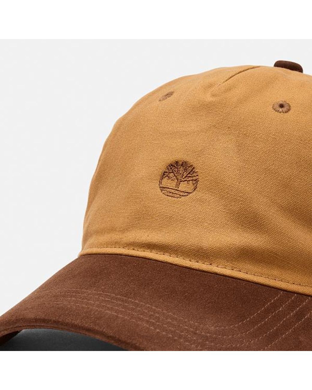 Timberland Brown Rugged Baseball Cap For for men