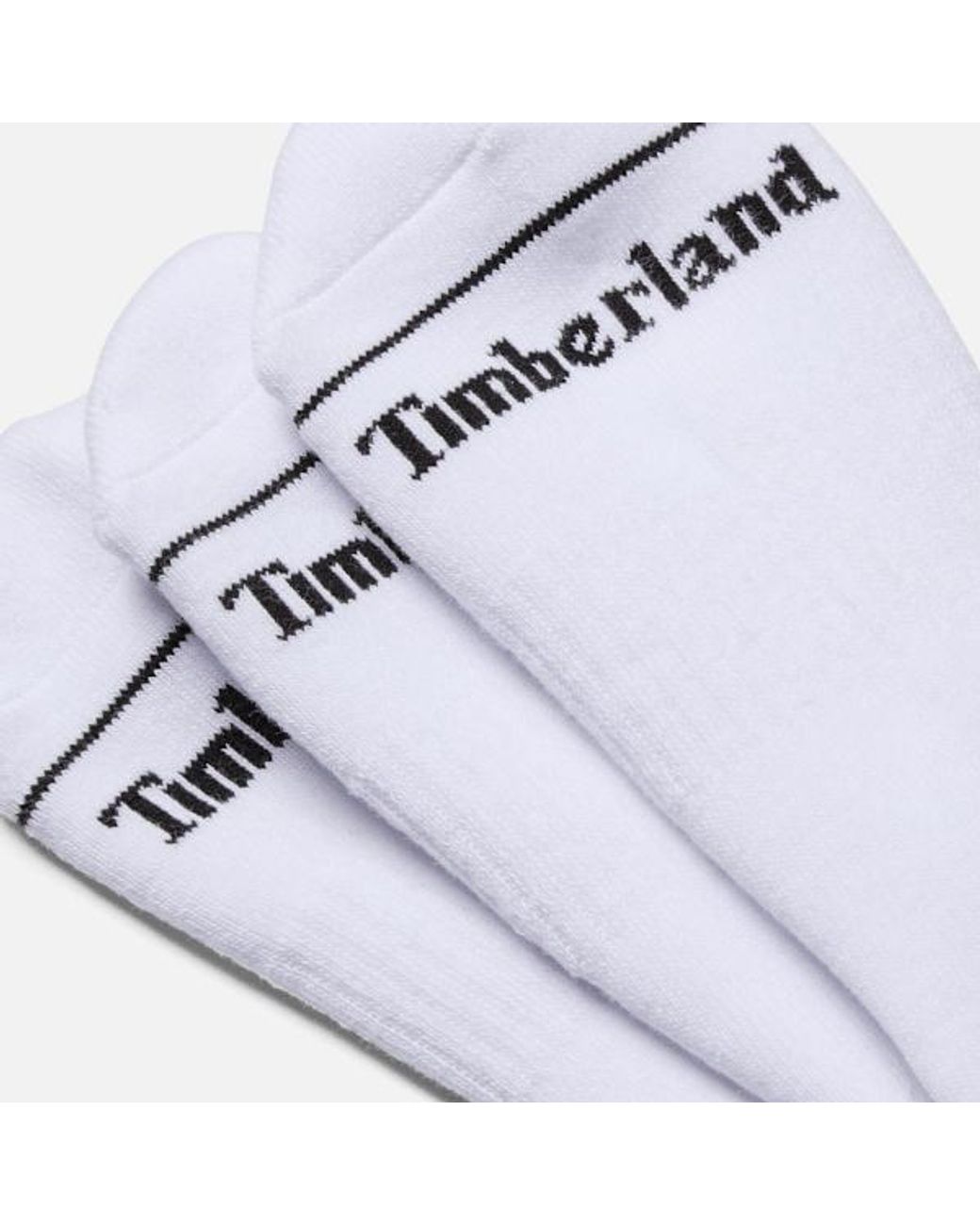 Timberland Gray Bowden 3-Pack Full Cushion Quarter Sock