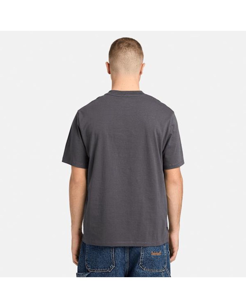 Timberland Blue Hampthon Short-Sleeve T-Shirt For for men