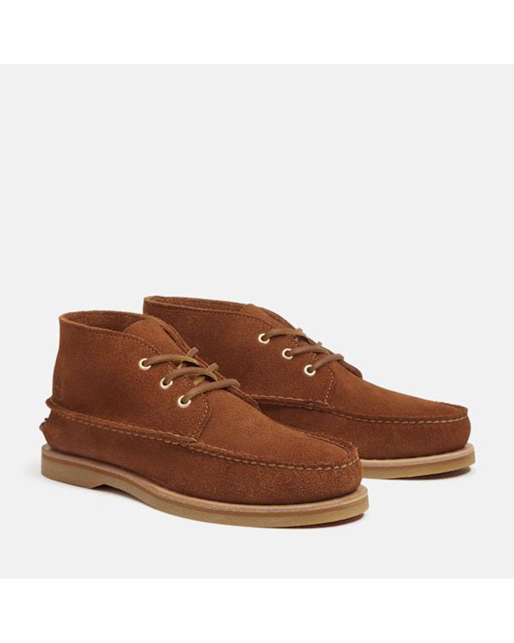 Timberland Brown Crafted Boat Mid Boot For for men