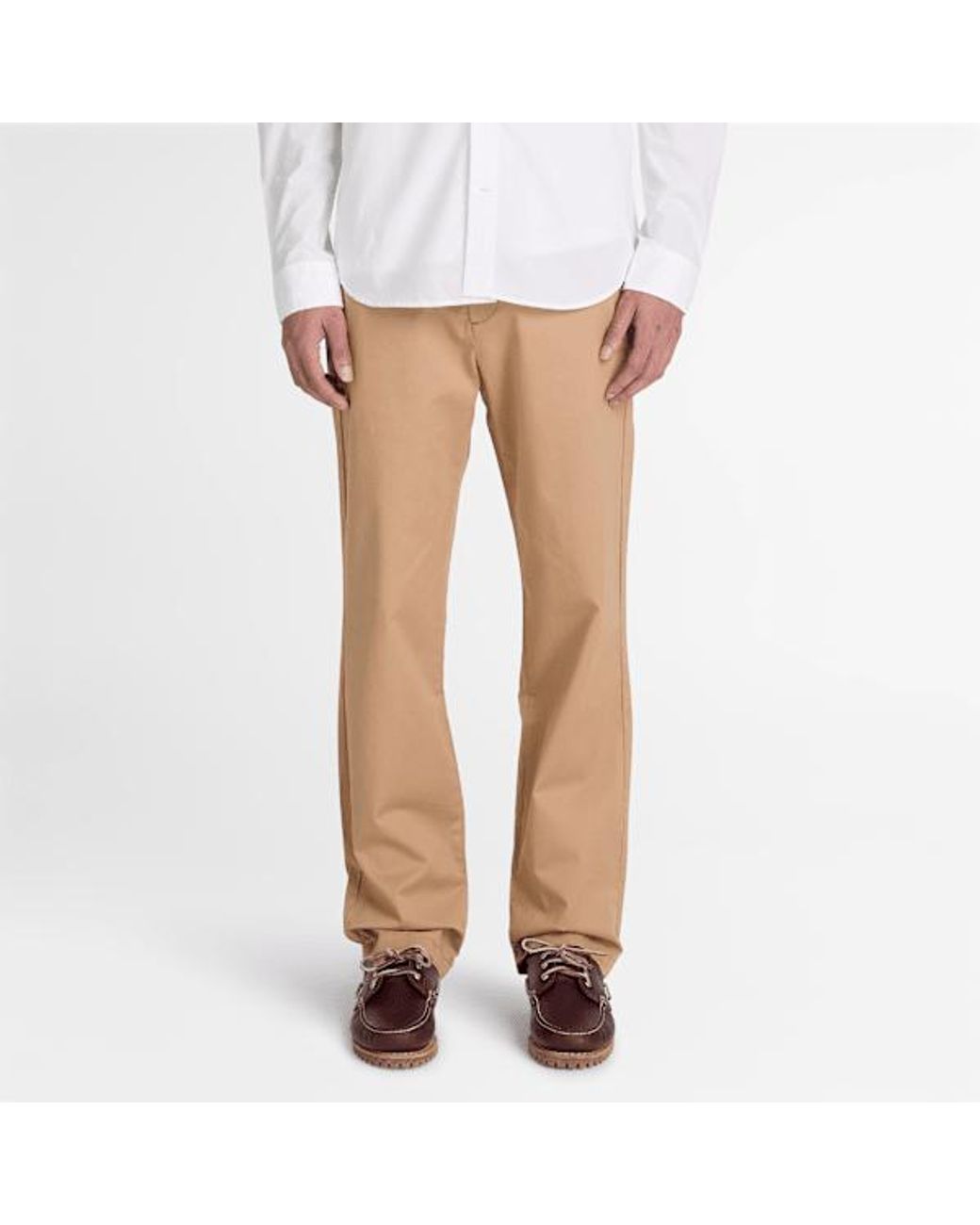 Timberland Natural Claremont Straight Twill Chino Trouser For for men