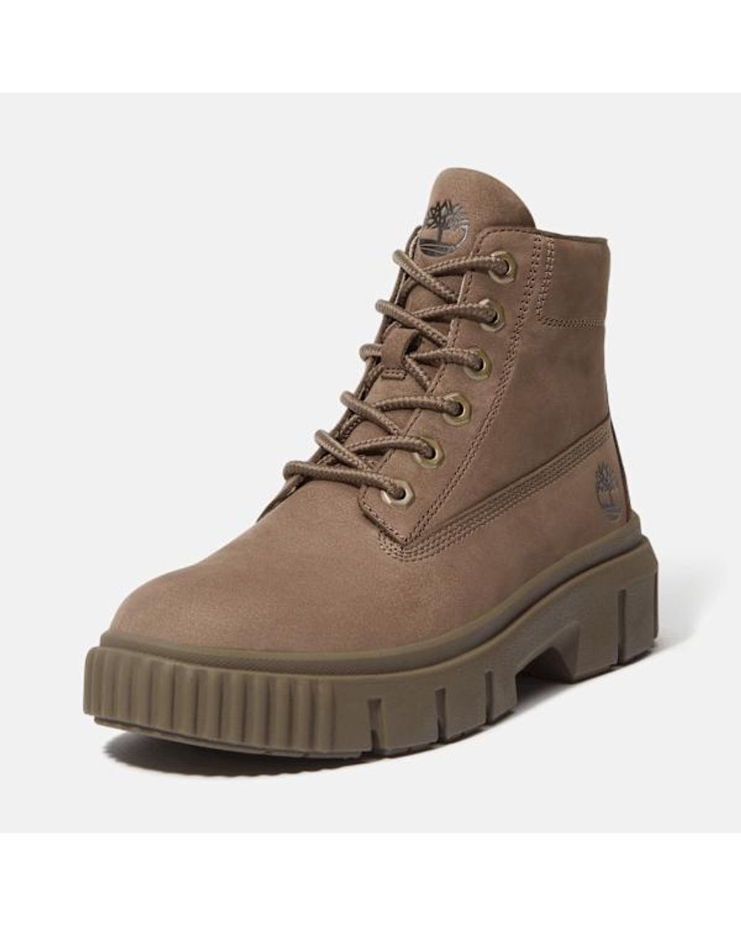 Timberland Brown Greyfield Mid Boot For