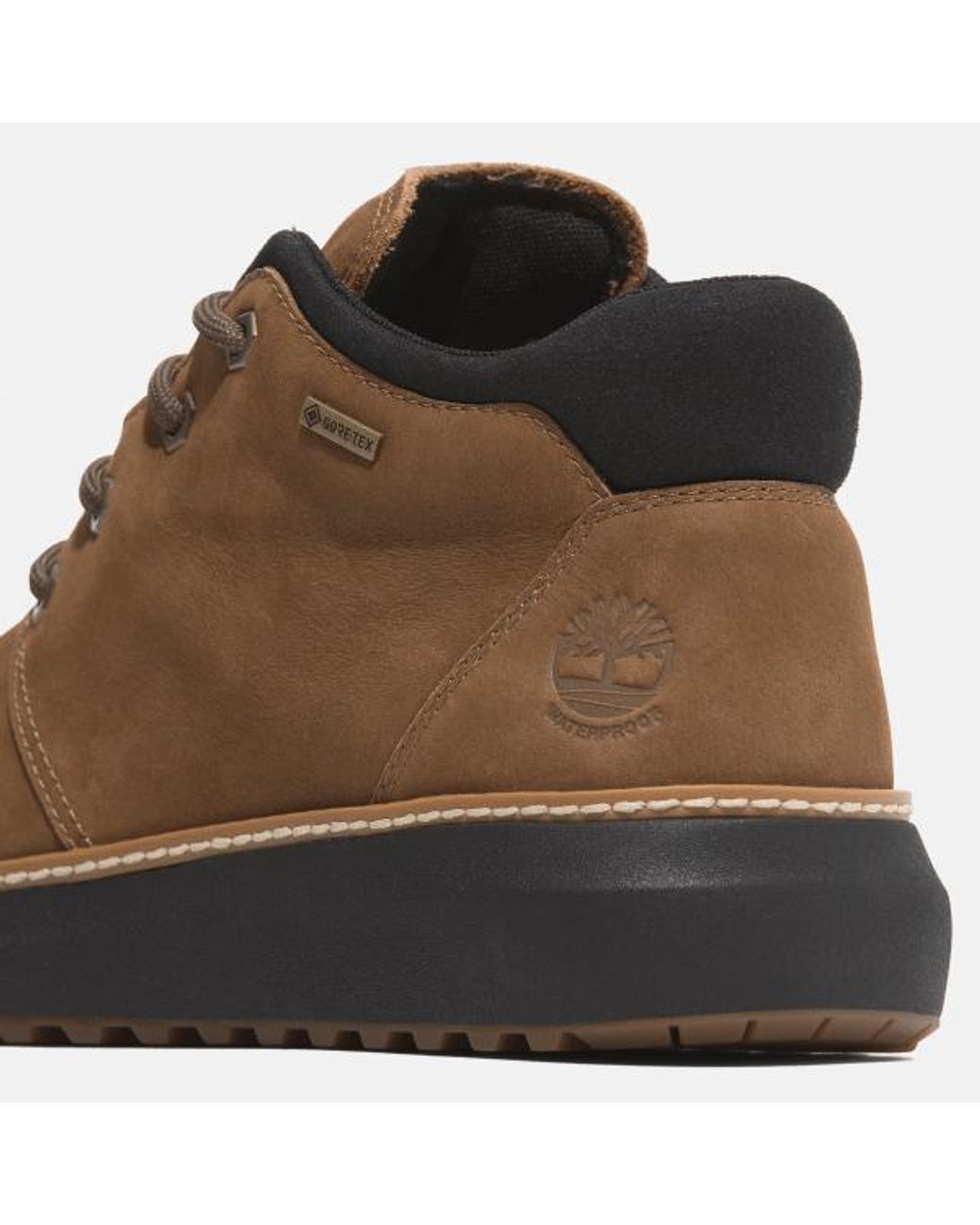 Timberland Brown Hudson Road Chukka Boot With Gore-Tex Membrane For for men