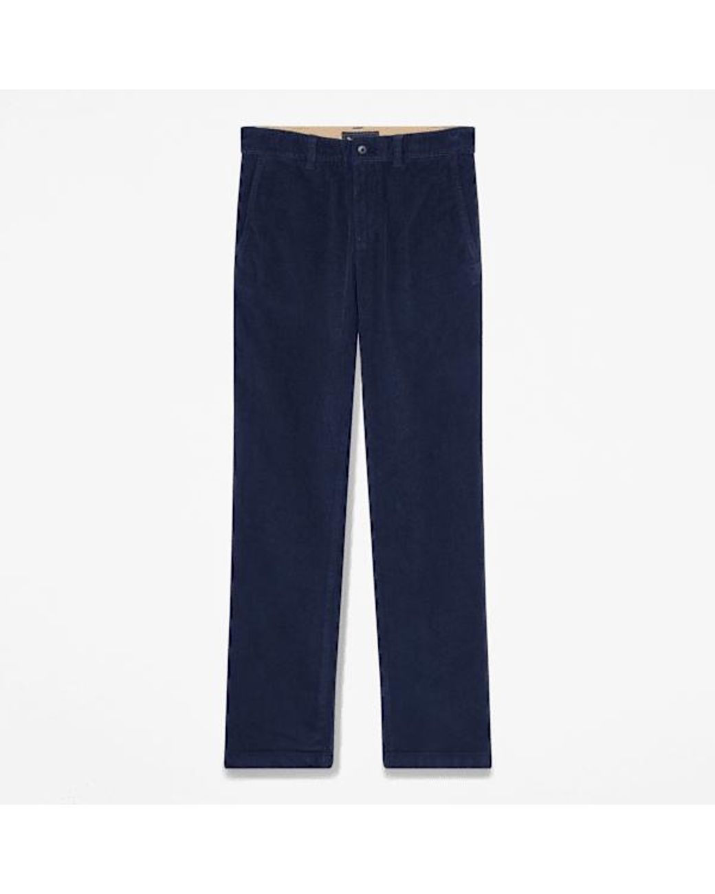 Timberland Blue Claremont Straight Corduroy Chino Trouser For for men