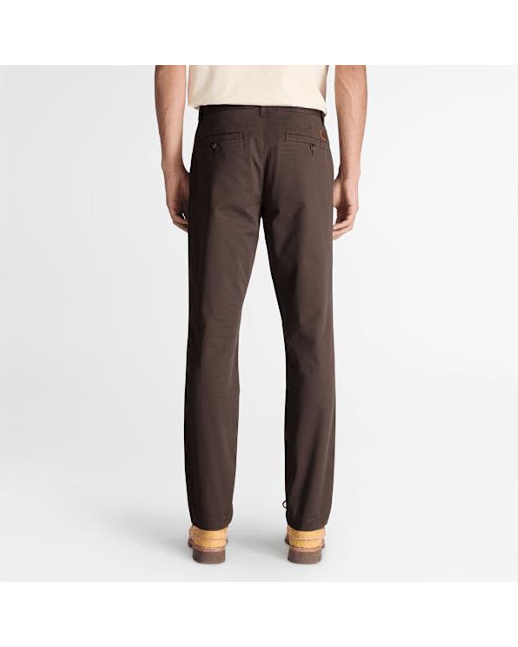 Timberland Natural Claremont Slim Twill Chino Trouser For for men