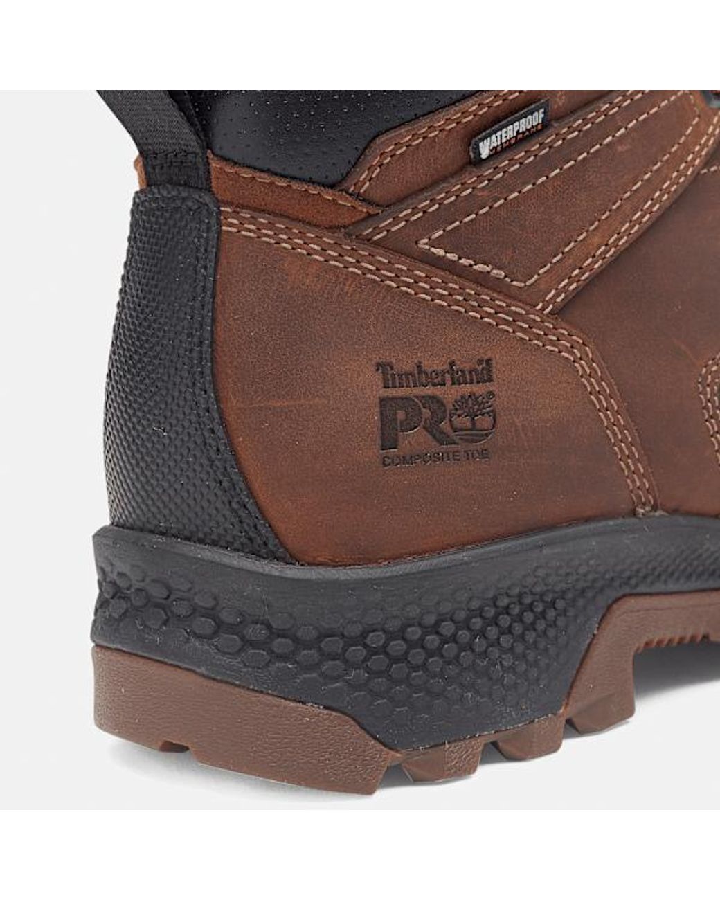 Timberland Brown Titan Ev" Waterproof Composite-Toe Work Boot For for men