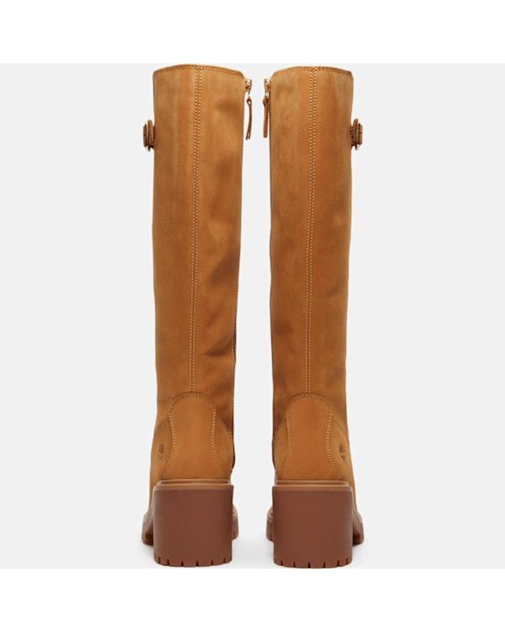 Timberland Brown Stone Heights Tall Side Zip Boot For