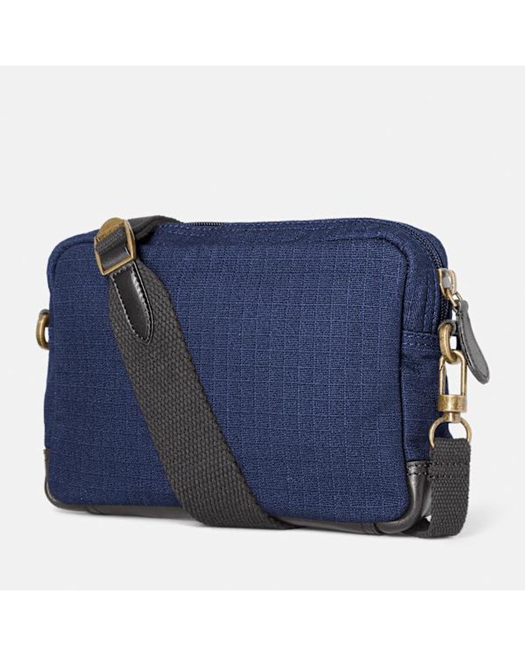 Timberland Blue Crafted Heritage Crossbody Bag