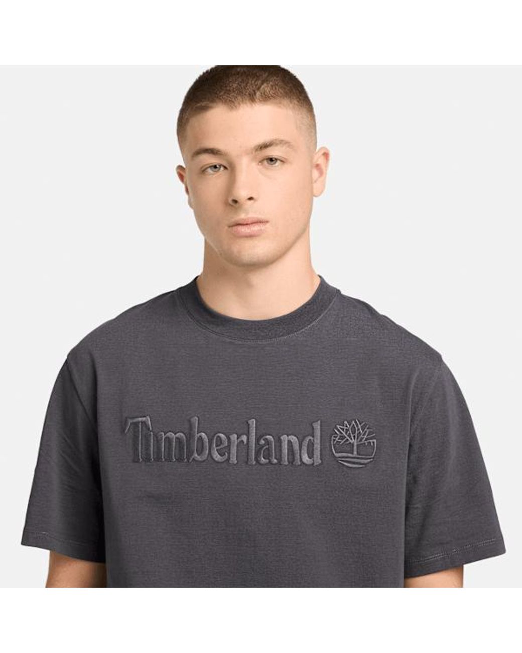 Timberland Blue Hampthon Short-Sleeve T-Shirt For for men