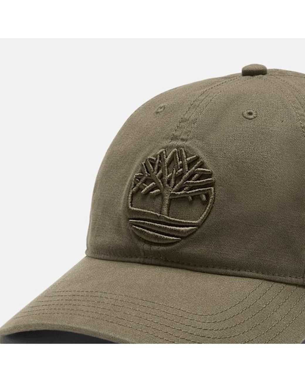 Timberland Green Soundview Embroidered Baseball Cap for men