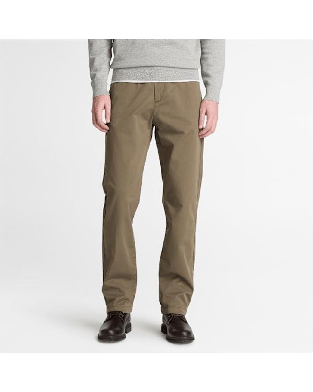 Timberland Natural Claremont Straight Twill Chino Trouser For for men