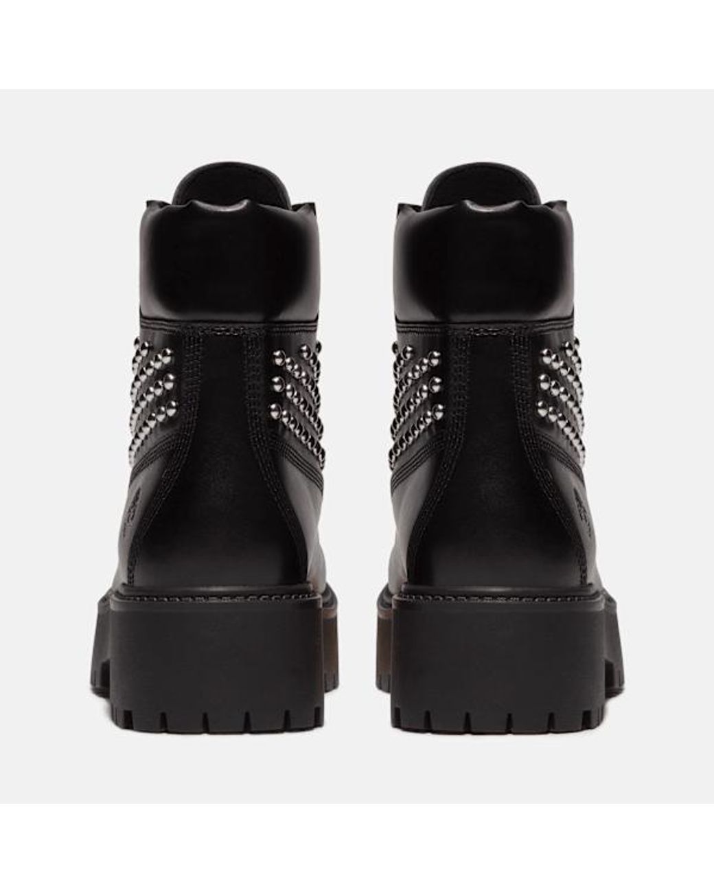 Timberland Black Stone Street Platform 6-Inch Boot For