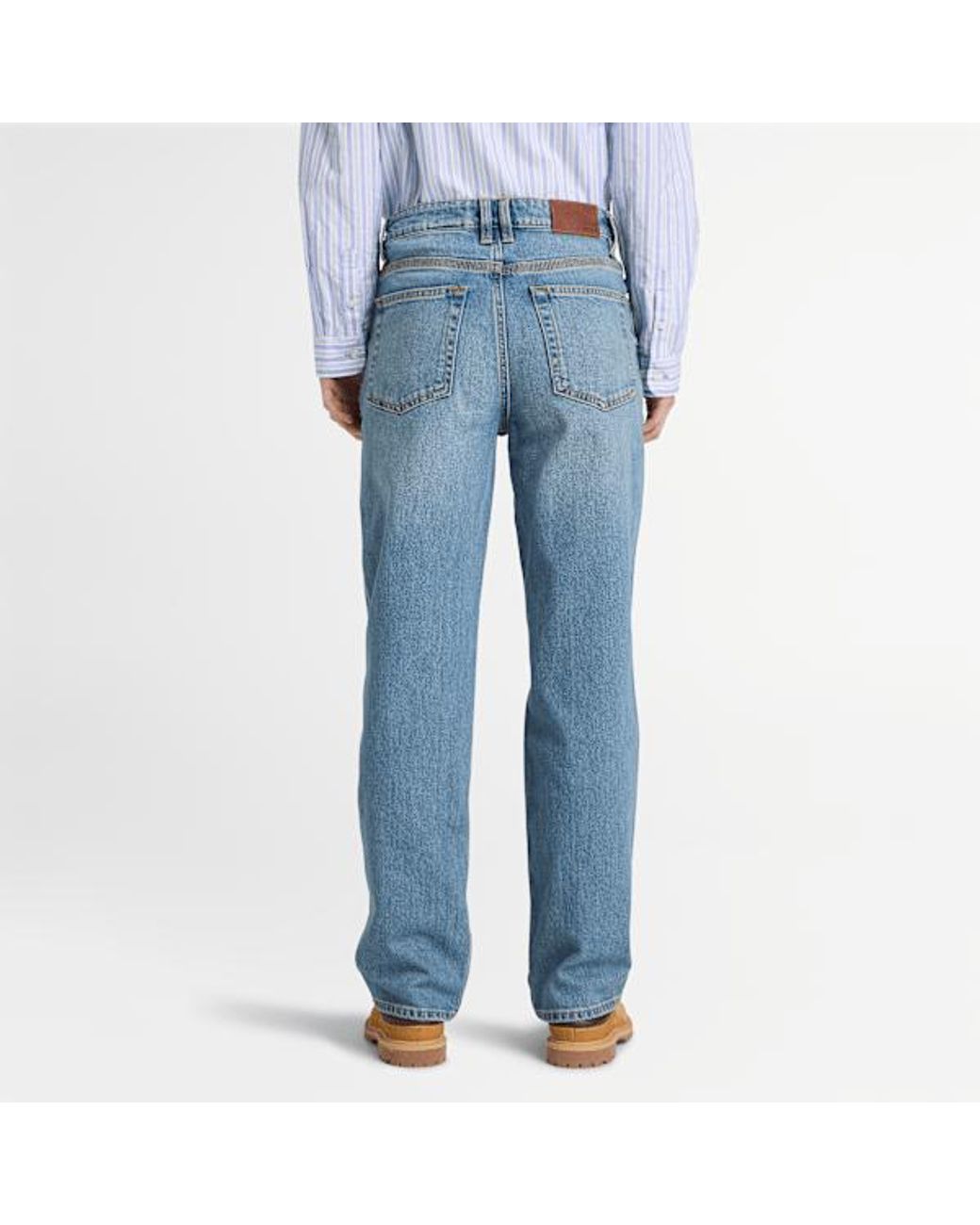 Timberland Blue Straight Denim Trouser For