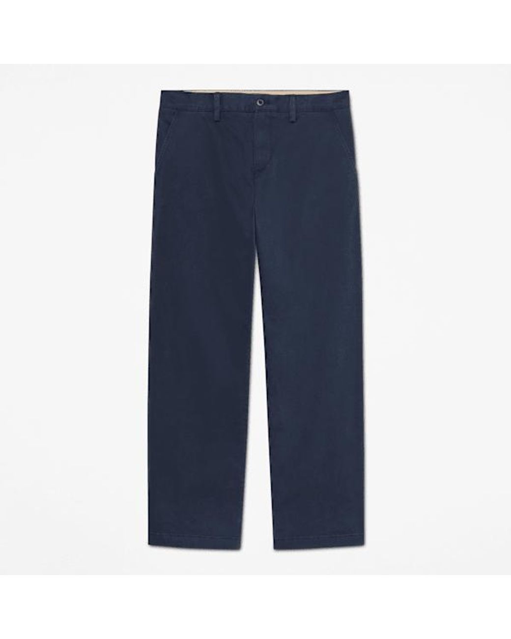 Timberland Blue Peached Heavy Twill Chino Trouser For for men
