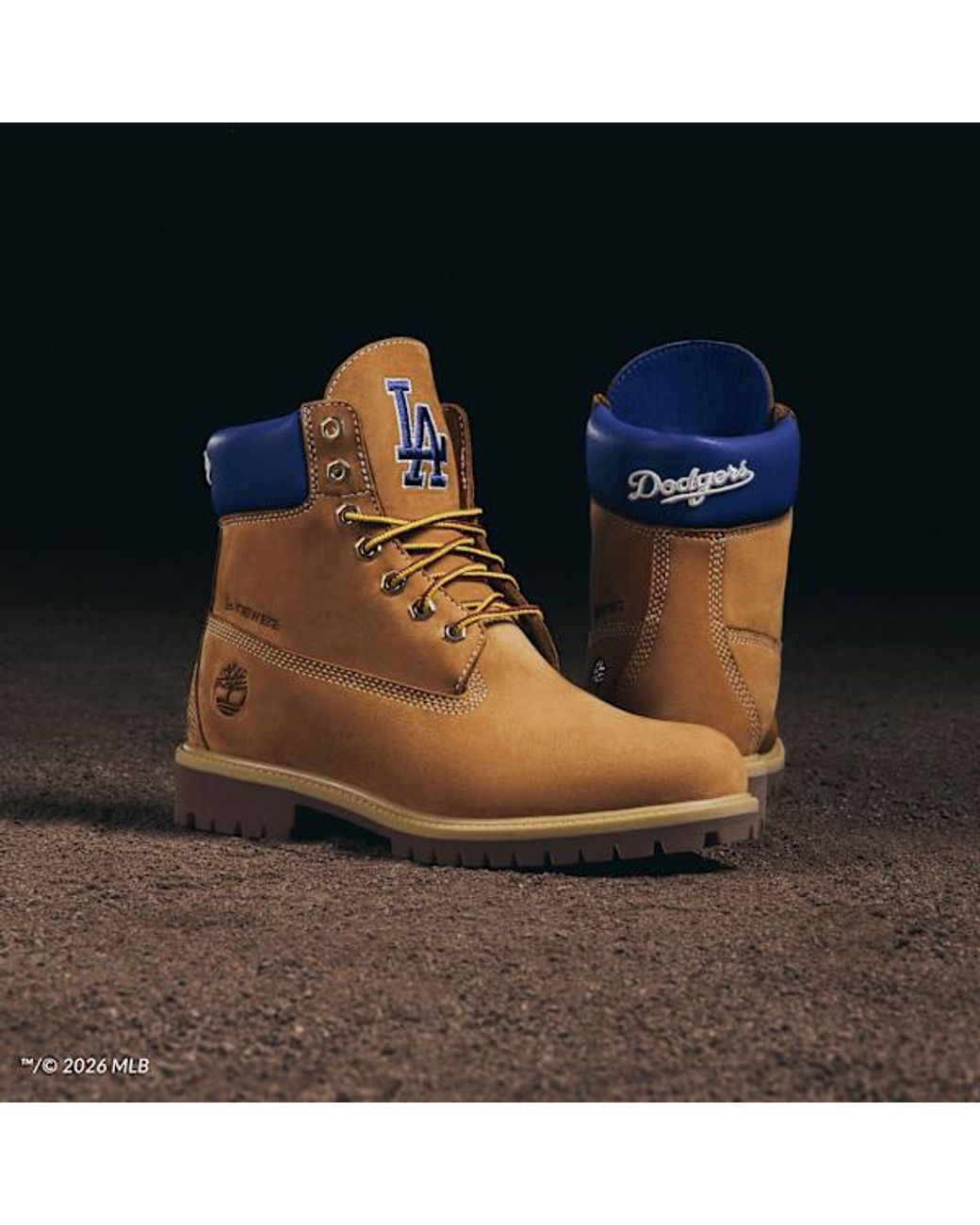 Timberland Brown X New Era Dodgers 6-Inch Waterproof Boot For for men