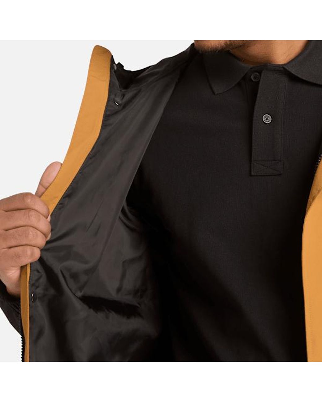 Timberland Orange Waterproof Shell Jacket For for men