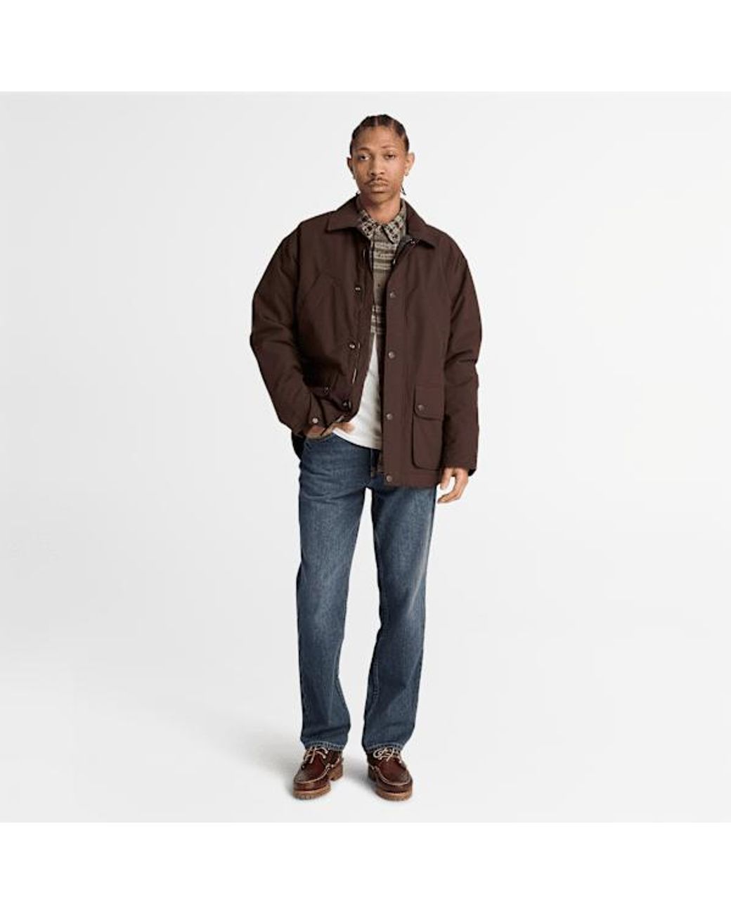 Timberland Brown Wenham Insulated Field Coat For for men