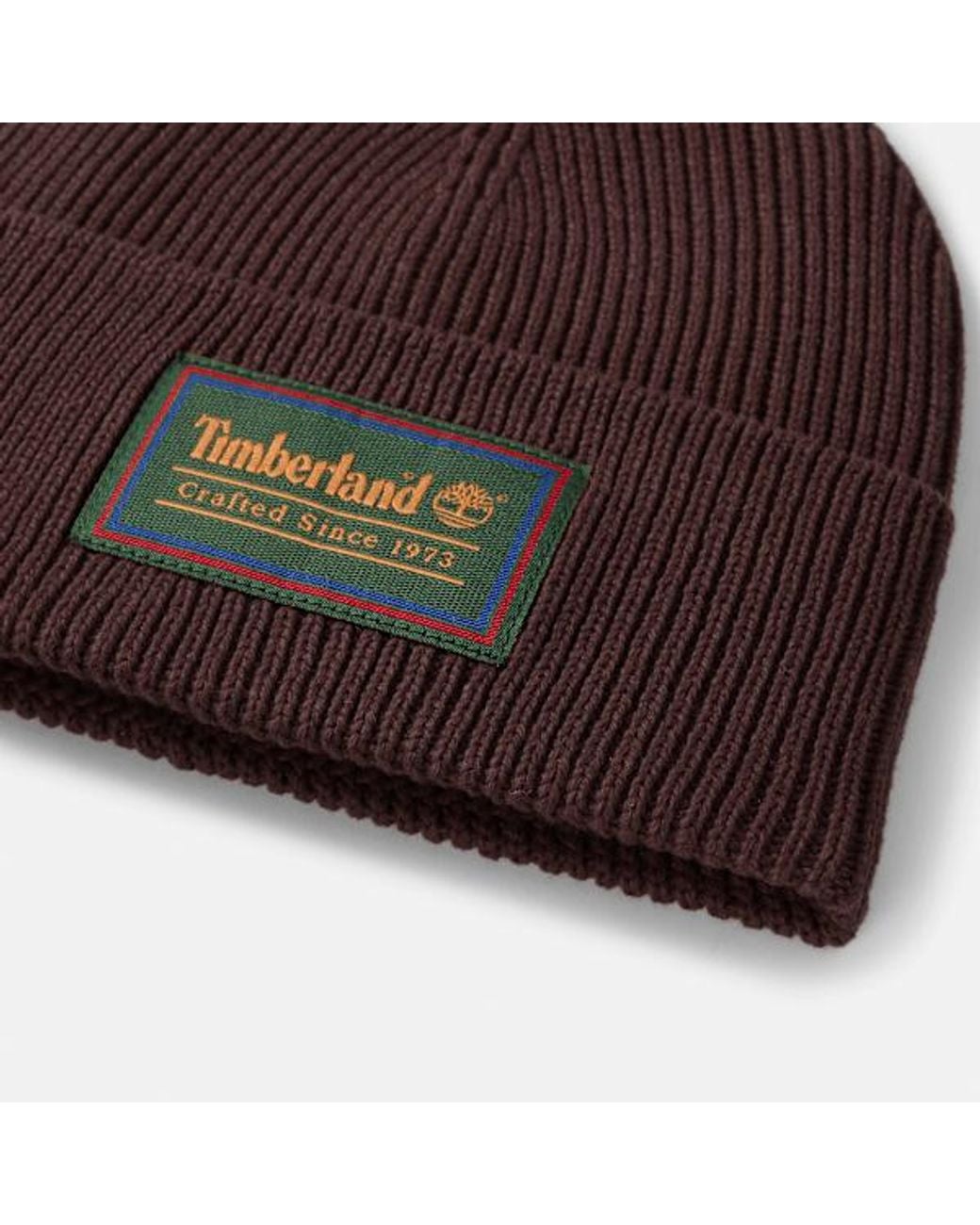 Timberland Brown Crafted Beanie For for men