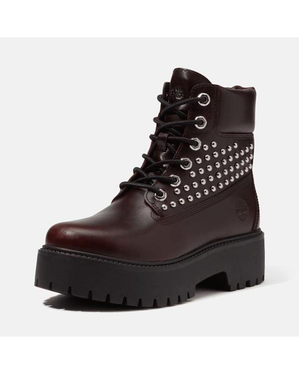 Timberland Brown Stone Street Platform 6-Inch Boot For