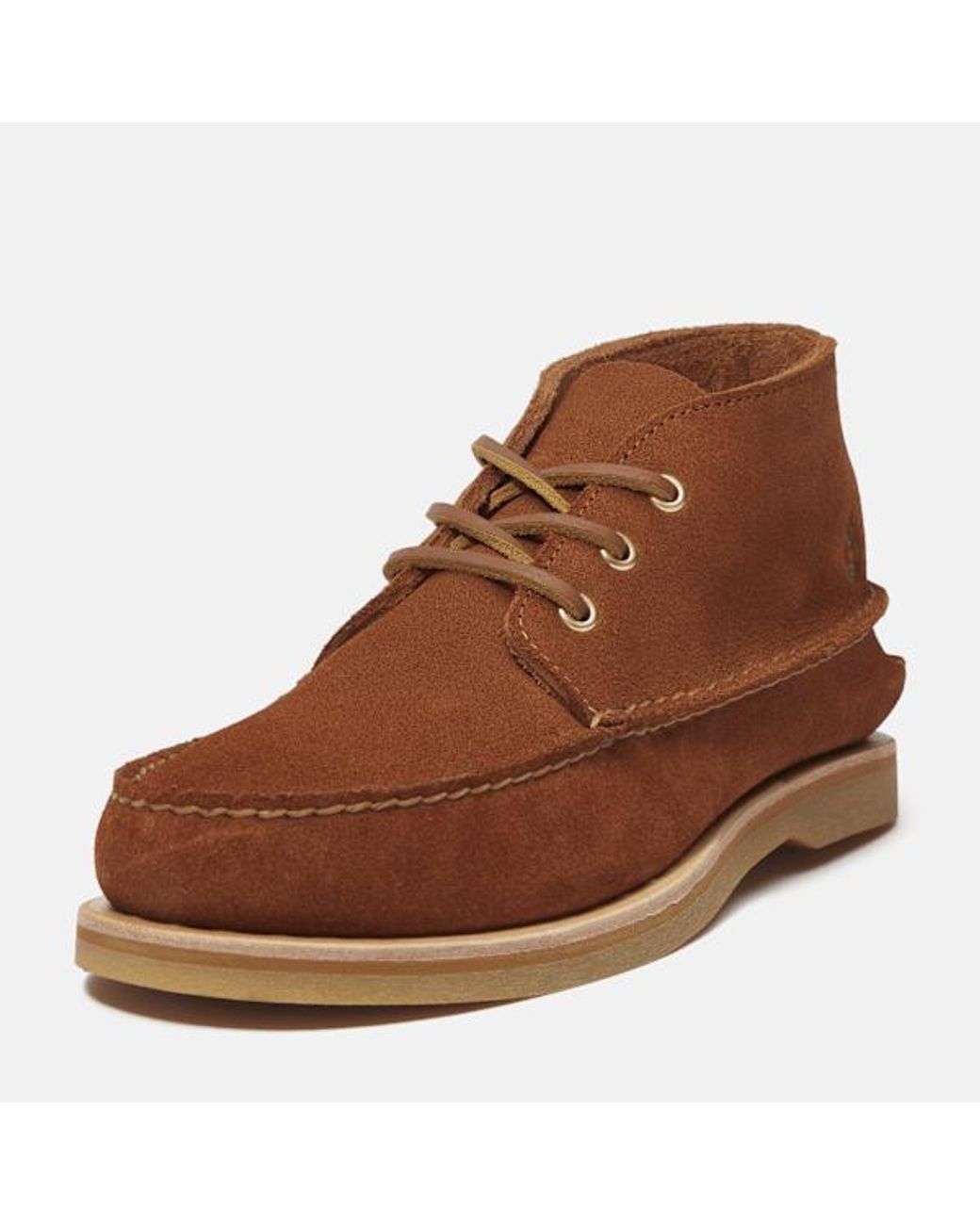 Timberland Brown Crafted Boat Mid Boot For for men