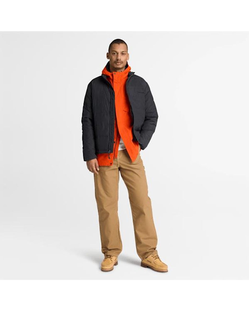 Timberland Blue Axis Peak Water Repellent Puffer Jacket For for men
